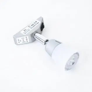 A white Dethleffs and Sunlight motorhome spot light.