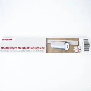 A white Dethleffs motorhome retrofittable multi-functional rail