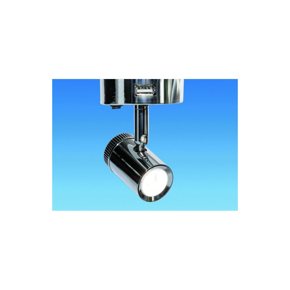 MENSA 1 SMD Dimming Spotlight c/w USB port