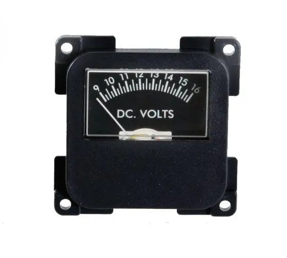C-Line 12 Volt Meter Black C-Line