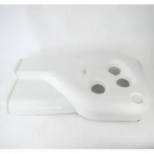 A white Auto-Trail Tribute and Imala 2015 motorhome offside bumper.