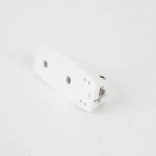 A white retainer catch for Roller Team and AutoTrail motorhomes.