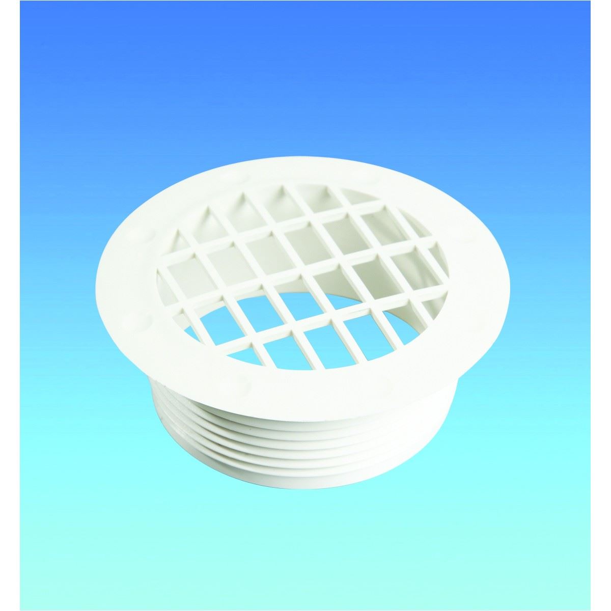 WHITE Fixed Fitting Vent