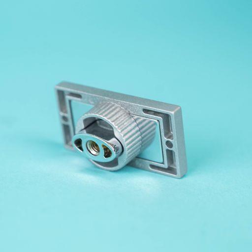 Auto-Trial Chrome Button Metal Locker Catch