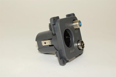C-Line 12 Volt, TV and Satelite socket in Dark Grey