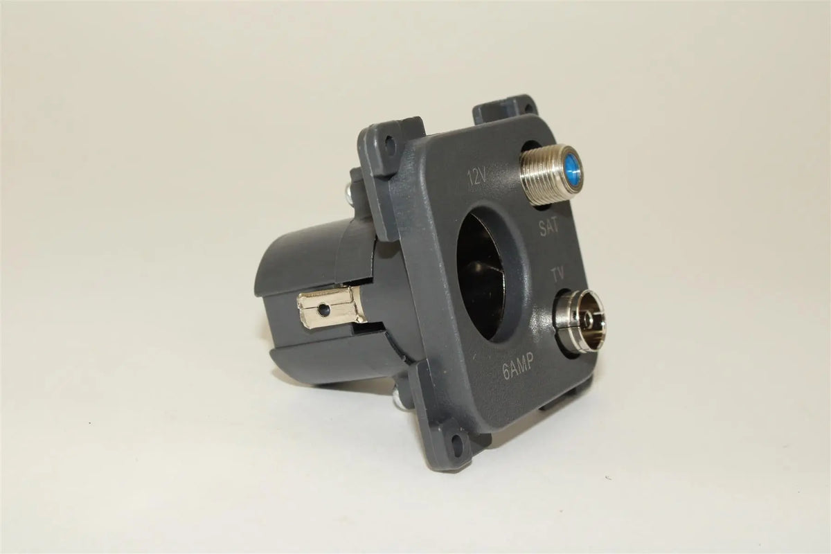 C-Line 12 Volt Steckdose | Zigarettenanzünder Mit Edelstahlschrauben