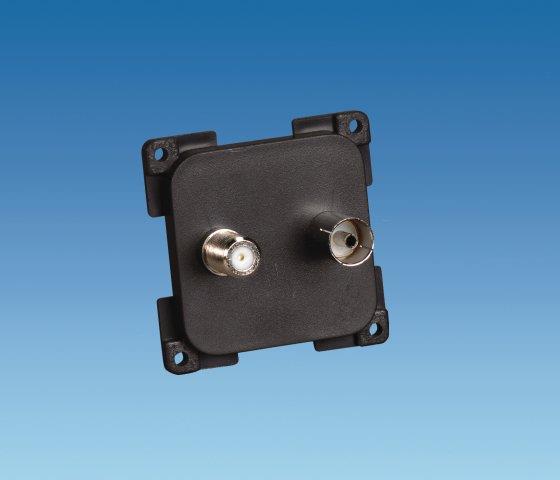 C-Line TV & Satellite Socket Grey