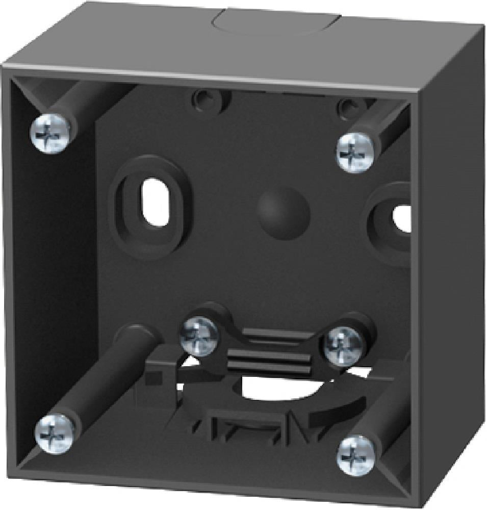 Berker Anthracite SURFACE MOUNT HOUSING 1 Gang Design