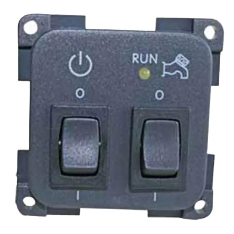 CBE 12v and Pump Switch with LED. Grey CBE