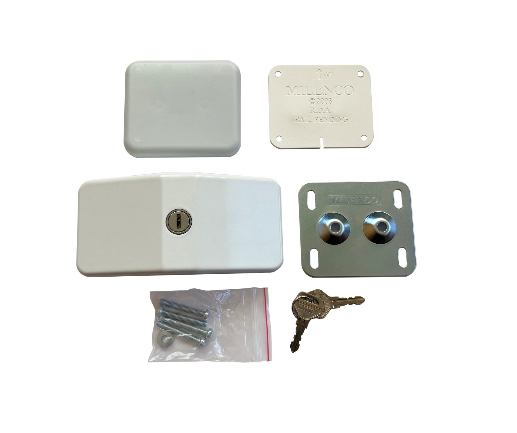 Milenco Caravan &amp; Motorhome Door Lock with 2 Keys