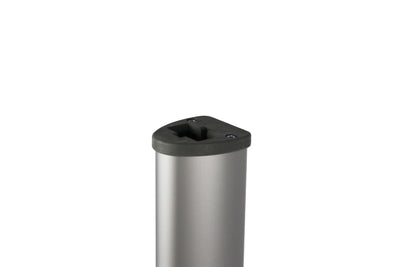 Dethleffs Table Leg - Matte Silver