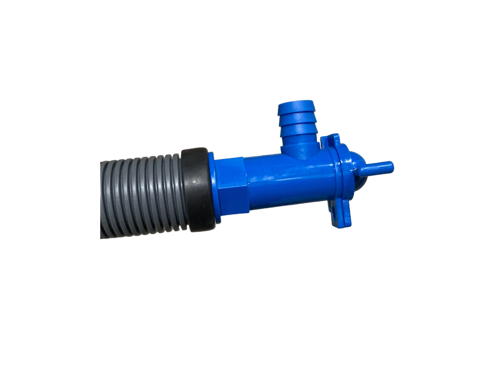 Blue Fresh Water Drainage TAp with 3/4" male BSP Pennine Leisure Supplies