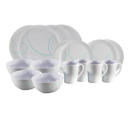Swirl' 16 Piece Dining Set