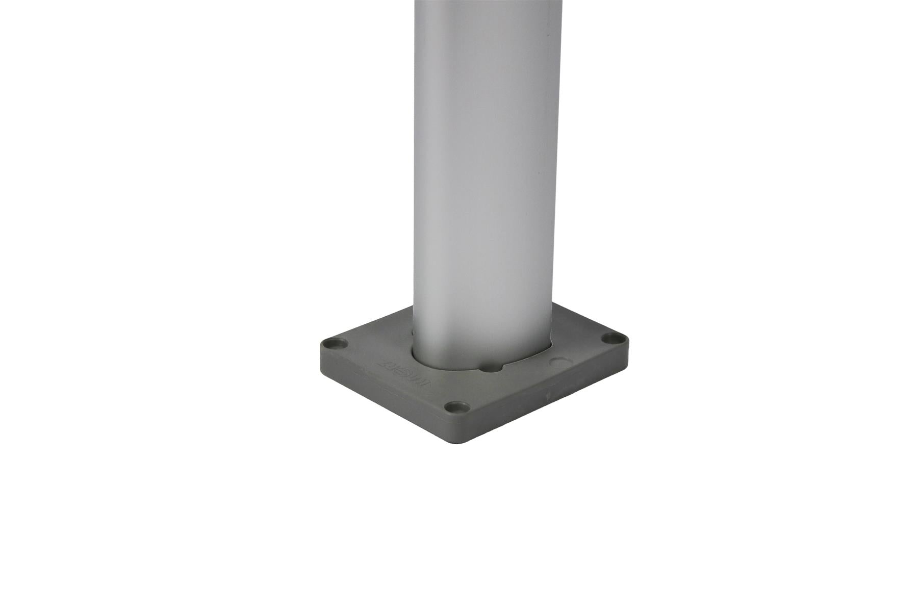 Dethleffs Table Leg - Matte Silver