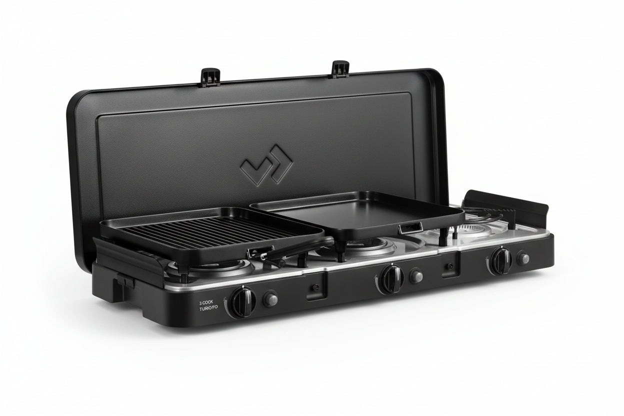 Cadac 3 Cook Turbo FFD Deluxe QR