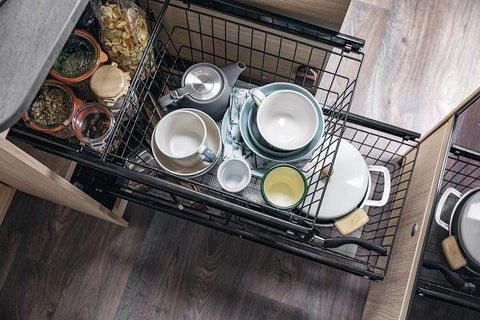 Sunlight kitchen pull out basket