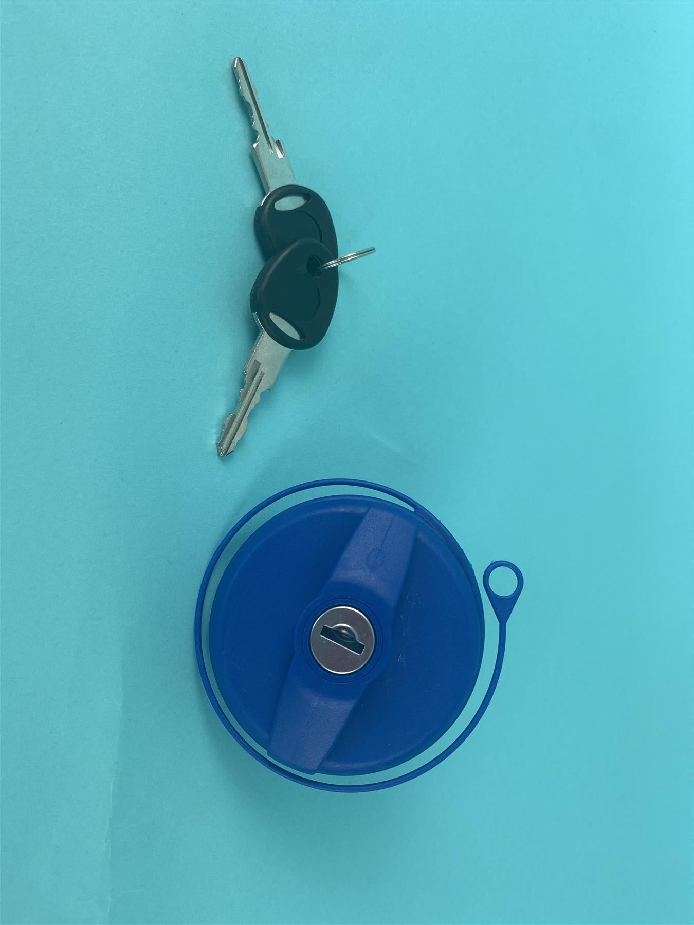 FAP Fresh Water Cap Lock And Key (Blue)