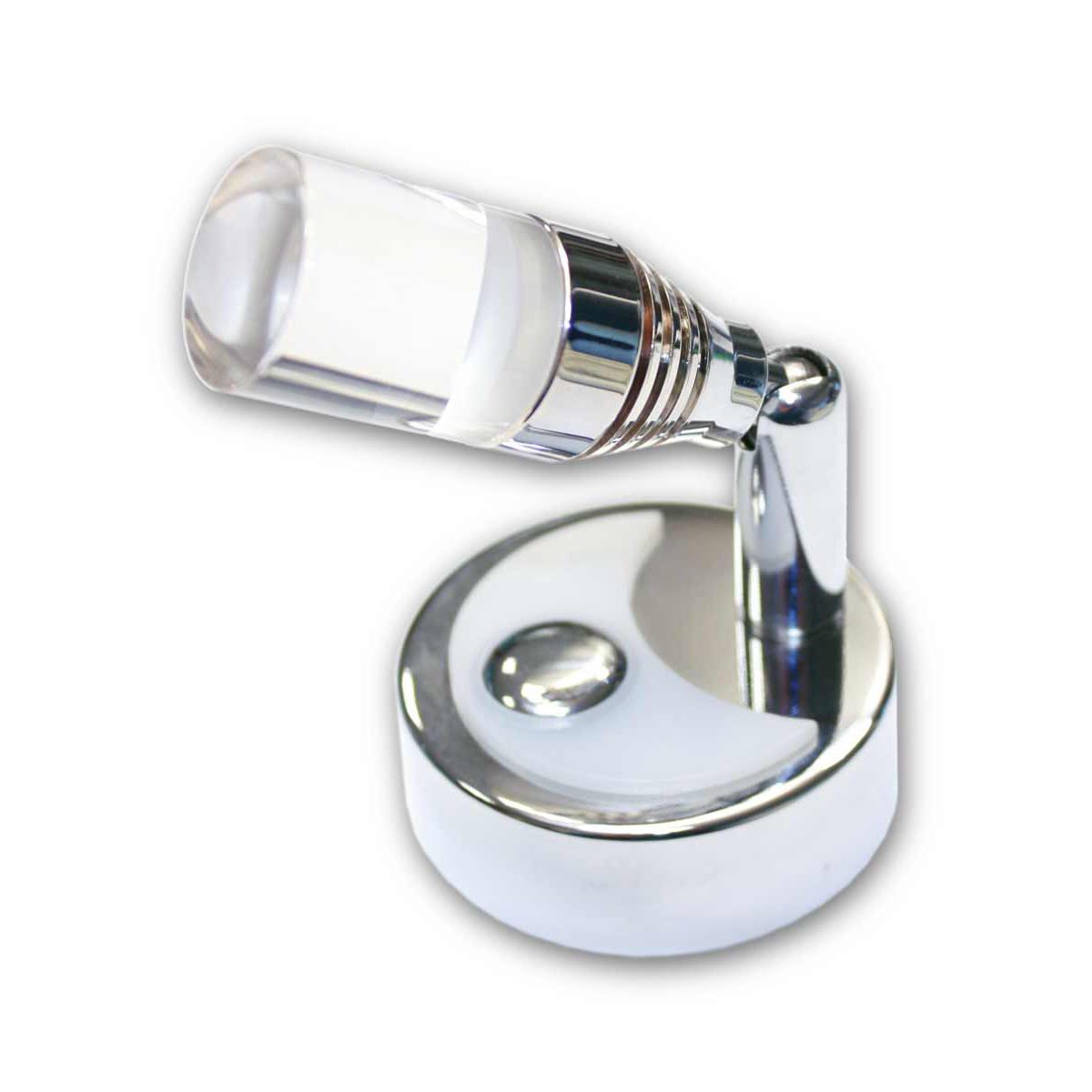 Dimatec Touch Operated Spotlight 60mm Base (12V / 1W / Natural White / IP20)