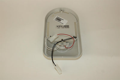 A transparent LED bulb in a Roller Team bunk light.