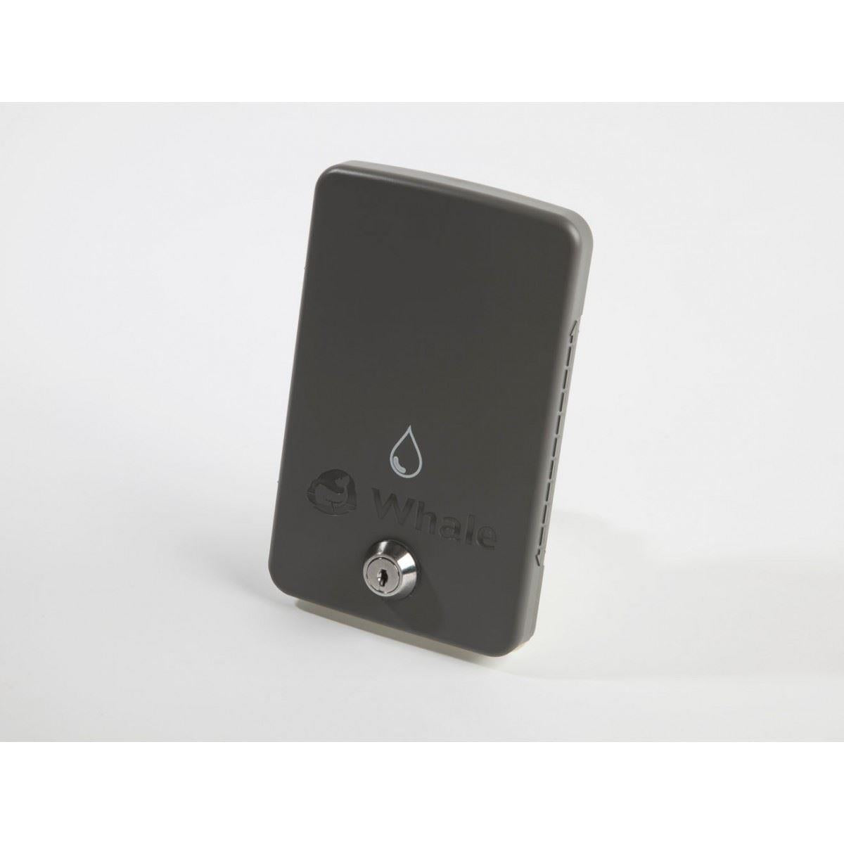 Water Out Sliding Socket Lid c/w Lock in Grey