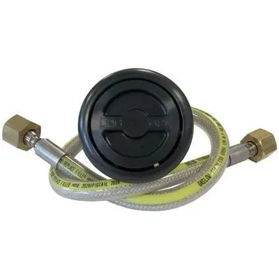 Gaslow Refill Kit - Black with 1.5m Fill Hose Southwest Leisure Spares