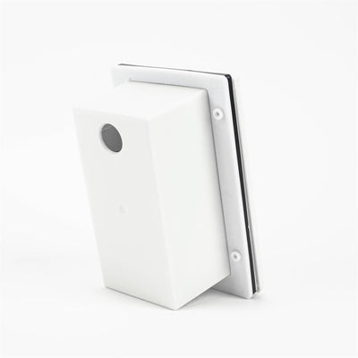 Flush Fitting 240V Inlet, Rectangular - White