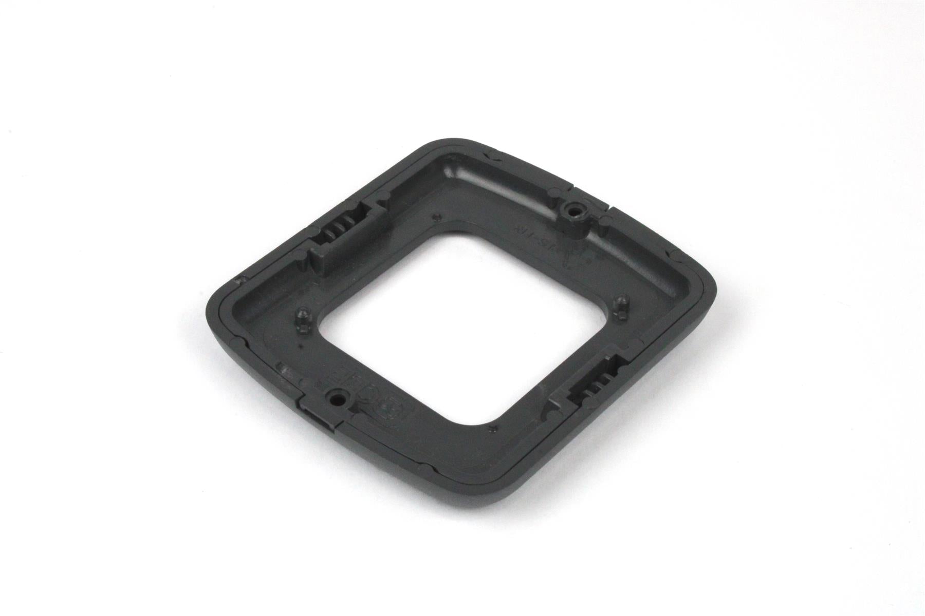 Matt grey 1 way surround on a white background