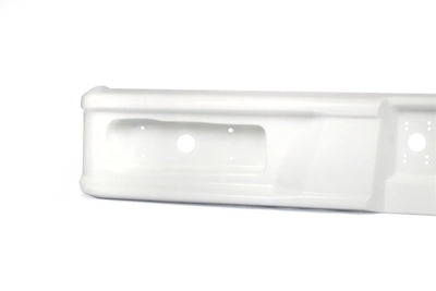 A white Elddis Accordo Rear Lights Bumper Panel.