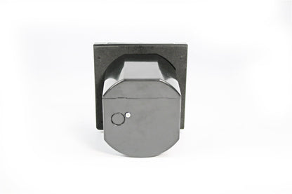 Flush Fitting Mains Inlet - Black