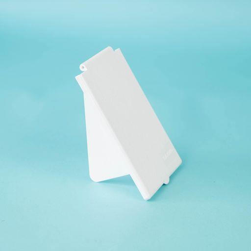 Mains Inlet Oblong White Cover and Pins for 016036/9