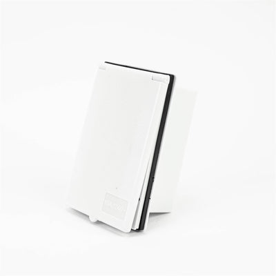 Flush Fitting 240V Inlet, Rectangular - White