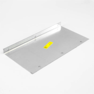 A metal Dethleffs motorhome mud guard holder.