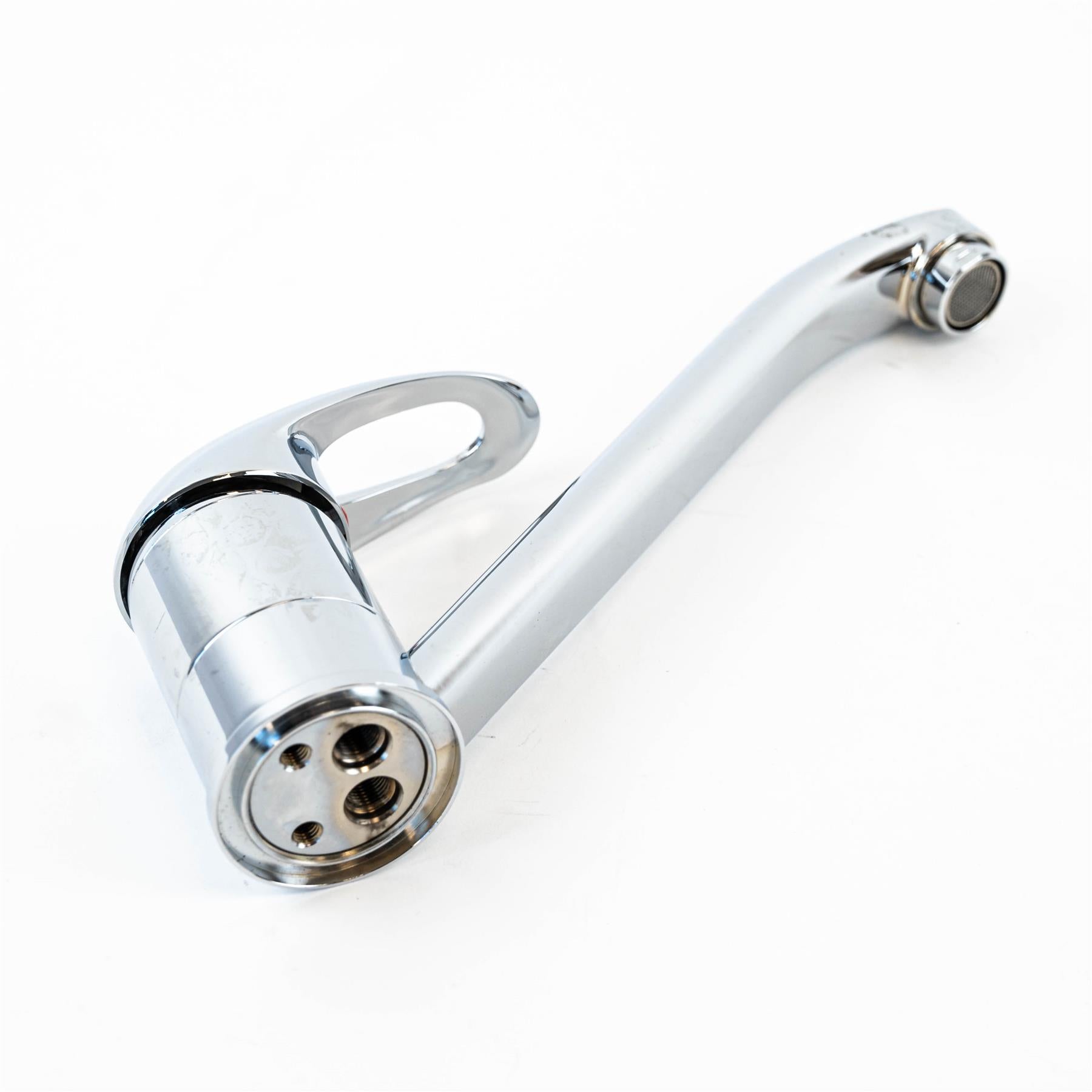 Chrome Metal Single Lever Kitchen Mixer Tap