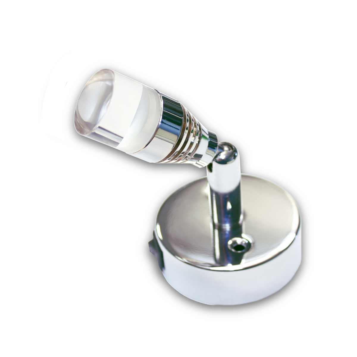 Dimatic Adjustable Spotlight 50mm Base (12V / 1W / Natural White / IP20)