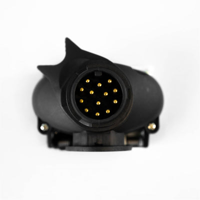 Short Adaptor 13 Pin Plug to 12N and 12S Socket