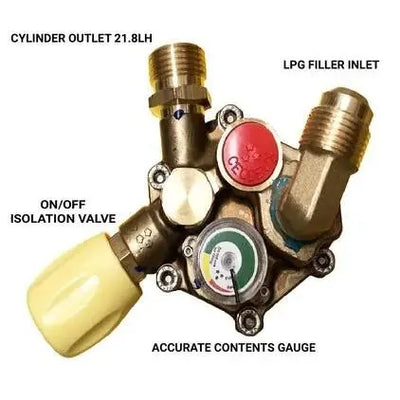 Gaslow R67 - 2.7kg Size Direct Fill Cylinder Kit Southwest Leisure Spares
