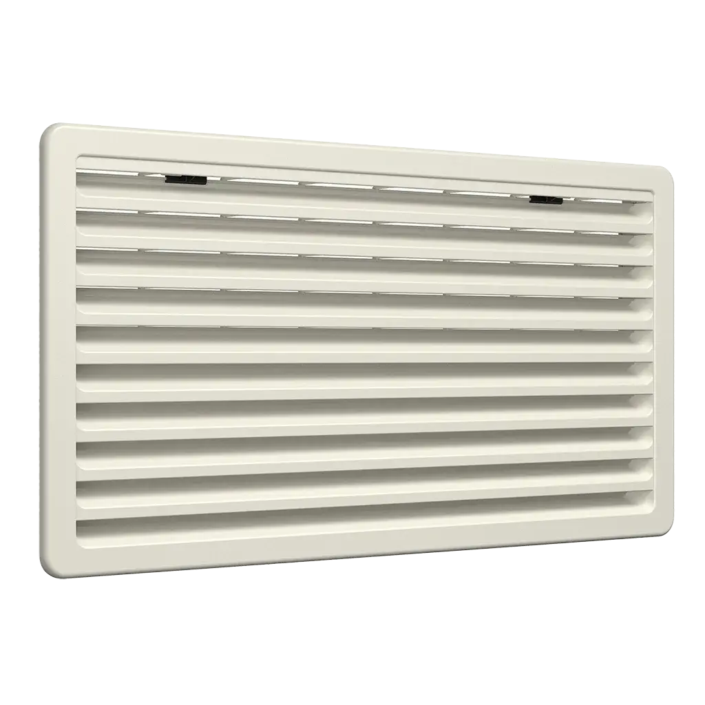 Thetford Large Fridge Vent 533x281mm, White. Thetford