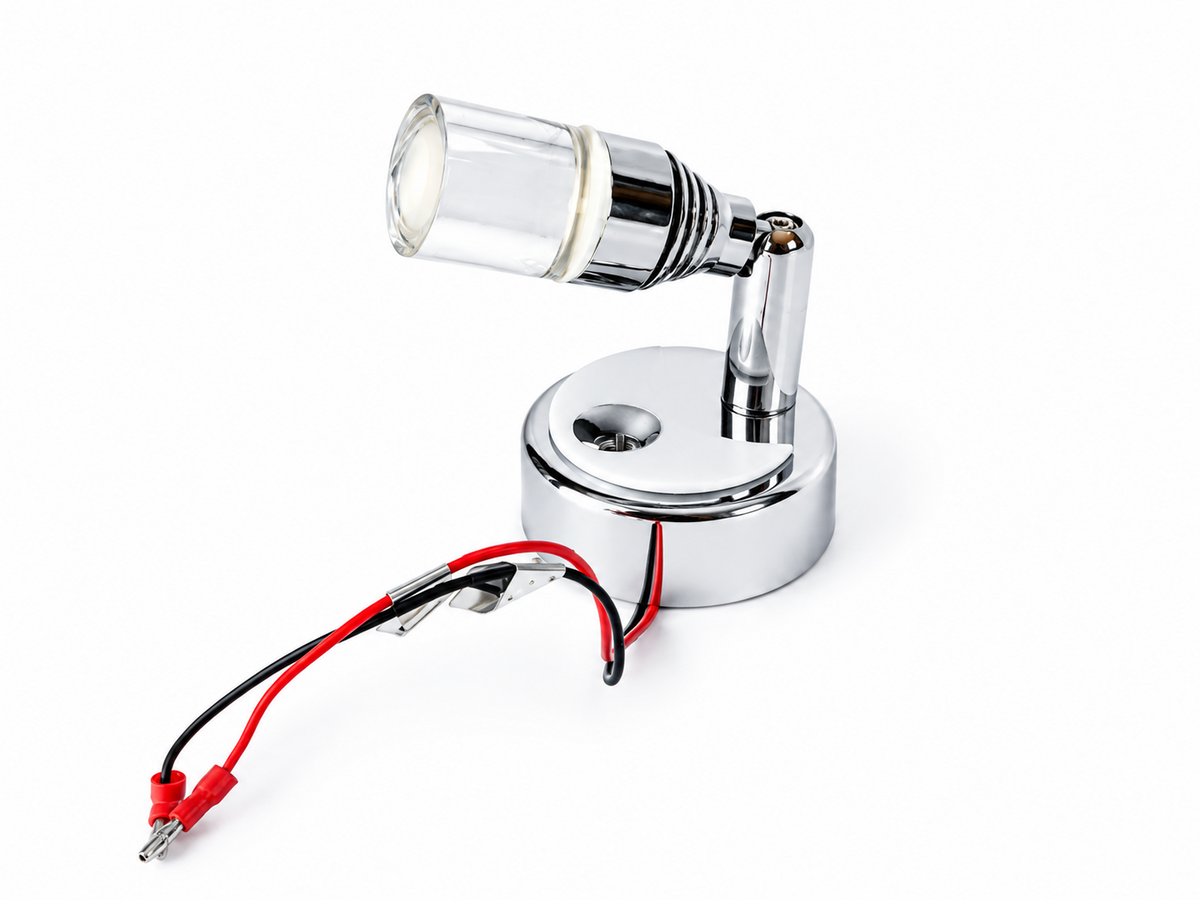 Dimatec Adjustable Spotlight 50mm Base (12V / Natural White / IP20) Southwest Leisure Spares