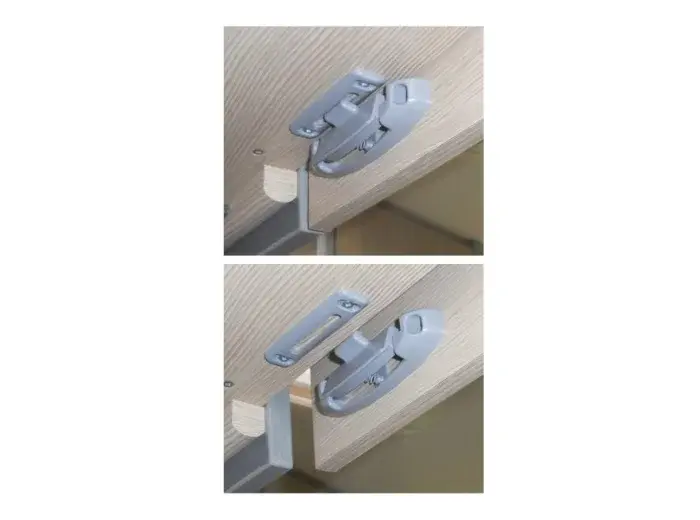 Swift/W4 Cupboard & Locker Door Catch Ash Grey W4