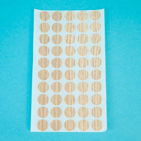 Auto Trail Paper Dot 18mm Moyet Oak High Tack per 20