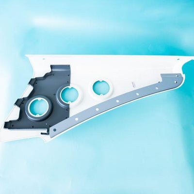 A white Roller Team Autoroller and Zefiro motorhome offside light holder.