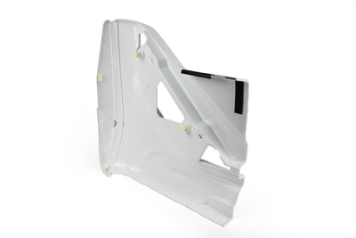 A white Dethleffs motorhome offside lamp holder.