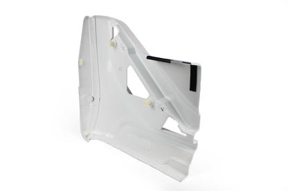 A white Dethleffs motorhome offside lamp holder.