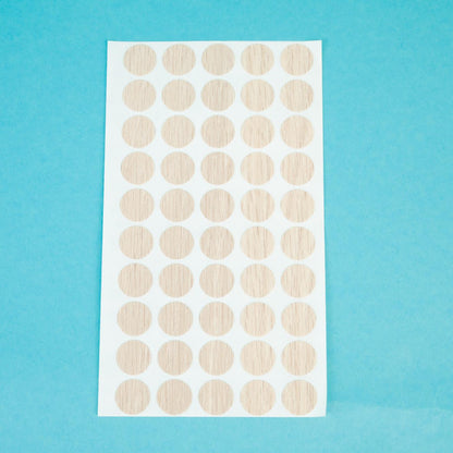 Auto-Trail Paper Dot 18mm Salinas Oak per 20