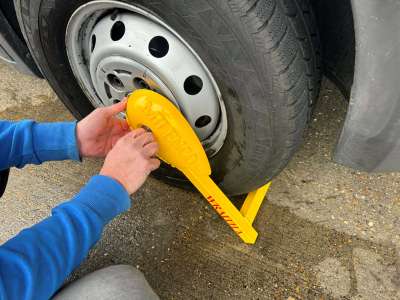 Milenco Wraith 3 Motorhome Wheel Lock