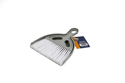 Dustpan and Brush Set - Grey
