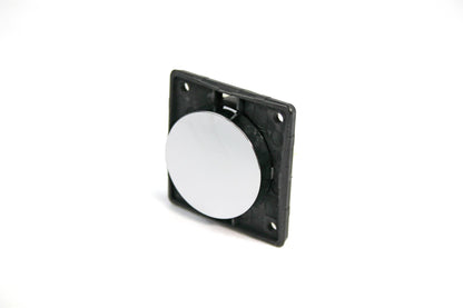 Berker Single Rocker Switch - Chrome