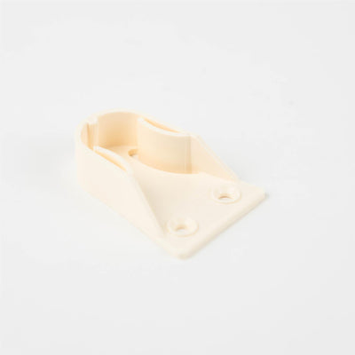 A white Roller Team motorhome wardrobe bar support.