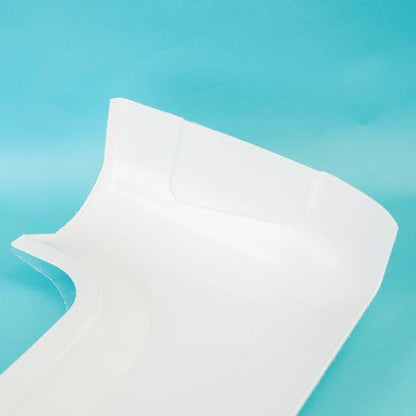 Auto-Trail back panel skirt near side - white