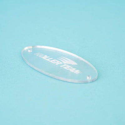 Roller Team Chrome Brand Logo Roller Team